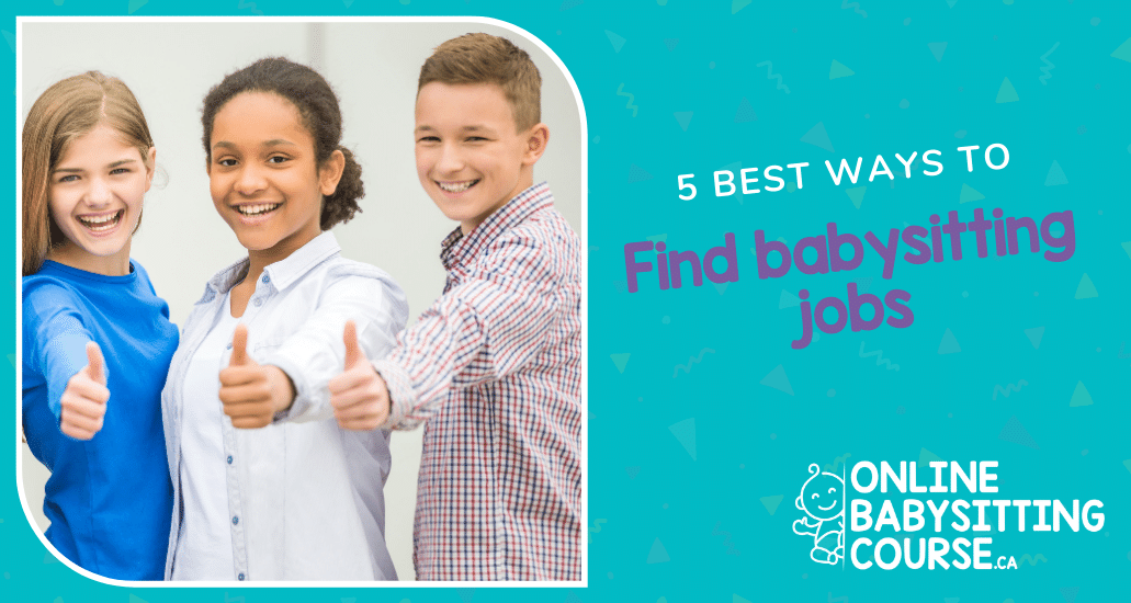 blog post 5 Best Ways to Find Babysitting Jobs