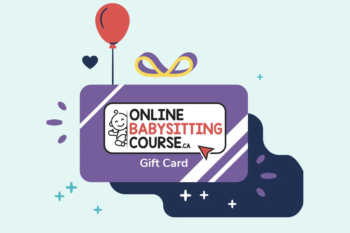Online Babysitting Course Gift Card